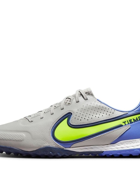 Nike Other - Nike React Legend 9 Pro TF Turf Soccer Shoes Grey/Yellow - size 9
